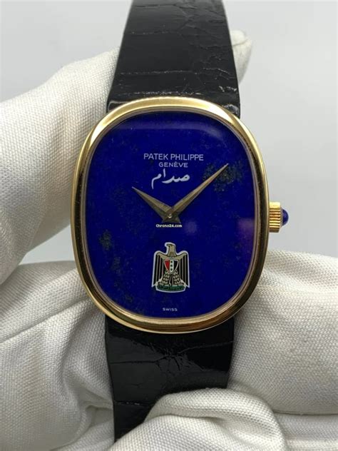 patek philippe ellipse saddam hussein|patek philippe ellipse watch.